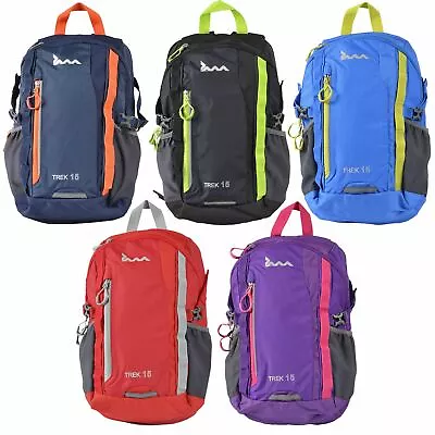 JAM Trek Backpack Rucksack Daysack Waterproof Lightweight Walking Hiking 15L 25L • £14.99