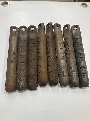 Eight Antique Window Weights - Sash Weights - Approx. 4.5 Lb Cast Iron • $79
