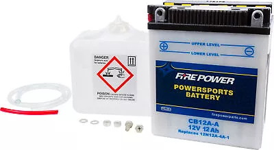 Fire Power CB12A-A Conventional 12V Heavy Duty Battery With Acid Pack • $44.34