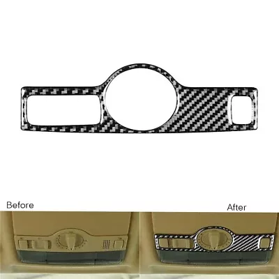$11.78 • Buy For VW Golf MK4 Jetta GTI 99-04 Carbon Fiber Inner Reading Light Trim W/Sunroof