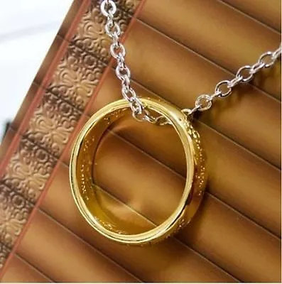 Lord Of The Rings LOTR Hobbit Necklace Ring Amulet Celtic Pendant Gift Her A005 • £4.25