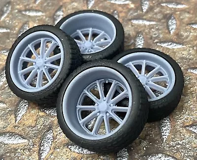 1/24 Scale: 21/20 Inch Rambler Wheels/tires For Model Car. Resin; 1/25; 3D Print • $16.99