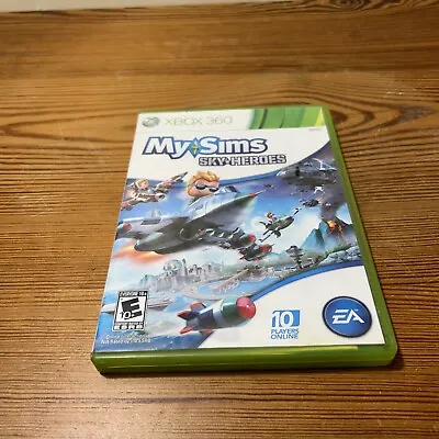 My Sims Sky Heroes Microsoft Xbox 360 Complete Video Game 2010 • $5.49