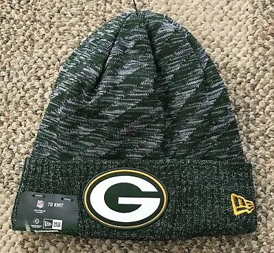 New Era Cap NFL Green Bay Packers Touchdown Stocking Knit Hat Winter Beanie • $24.99