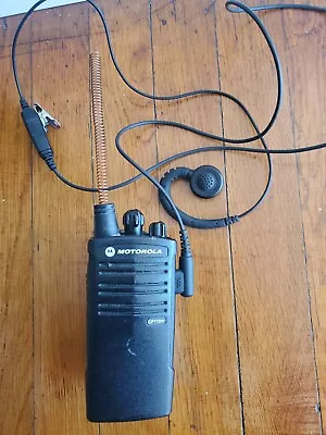 $80 • Buy Motorola Radius CP110m 2W 2 Channel MURS VHF Two Way Business Radio