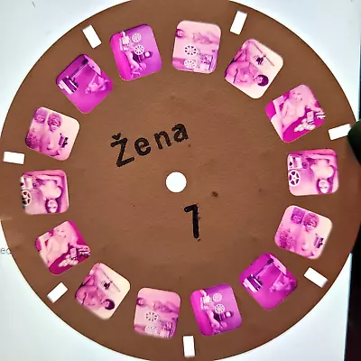 RARE Meopta Stero-Mikroma View-master COLOR Reel Zena 7 Nude Girls Risque Poses • $55.99