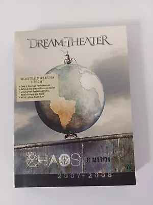 Dream Theater: Chaos In Motion 5 Disc DVD Set All Present But Untested D12 B12 • $9.90
