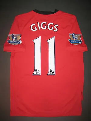 2009-2010 Nike Manchester United Ryan Giggs Jersey Shirt Kit Maglia Wales • $289.99