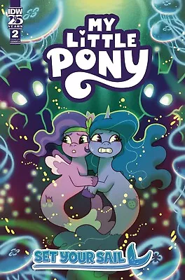 MY LITTLE PONY SET YOUR SAIL #2 CVR A GANUCHE   IDW PUBLISHING PRESALE MAY 22nd • $3.99