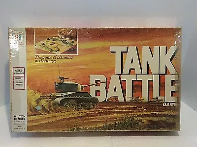 Tank Battle 1975 Milton Bradley Board Game 95% COMPLETE! READ • $30