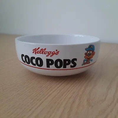 £10.99 • Buy Vintage Kelloggs Cereal Coco Pops Monkey Nostalgic Breakfast Bowl 1980s 1987