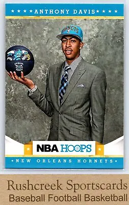 2012-13 Hoops #275 Anthony Davis RC Rookie Hornets Lakers • $7.99