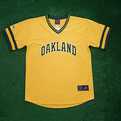 Oakland Athletics Gold Throwback Cooperstown Men's Jersey • $129.99