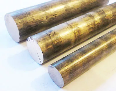 £10.95 • Buy Leaded Bronze Round Bar SAE 660 Grade 6  Lengths Model Engineering / Live Steam