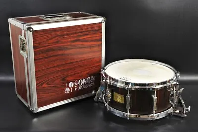 Sonor Horst Link Signature Series SD 14  Ebony With Hard Case Snare Drum • $1500