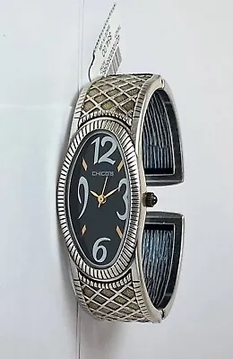 Chico's Women's Antique Plated Two-Tone Bangle Watch CH-917. New And Unworn. • $35