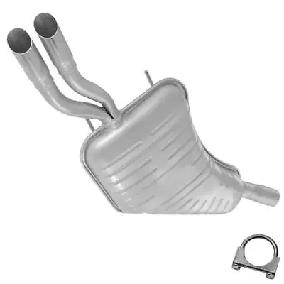 Rear Exhaust Muffler With Dual Tail Pipes Fits: 1999-2003 9-5 3.0L Turbo • $153.05