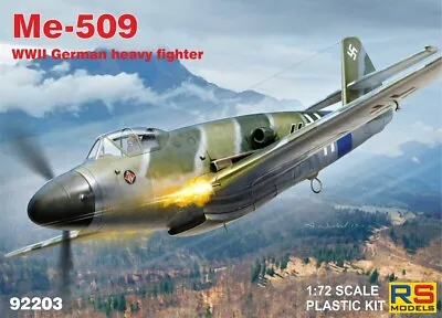 RS Models Messerschmitt Me 509 Plastic Model Kit! • $19.90