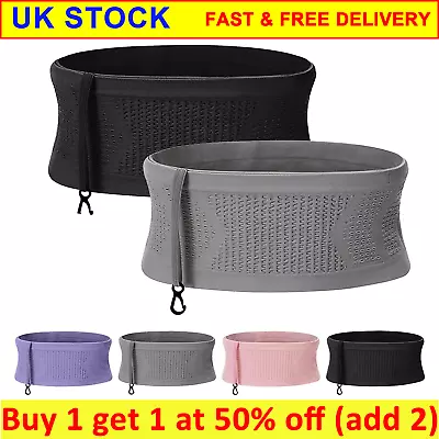 Multifunctional Knit Breathable Concealed Waist Bag Universal Running Belt UK  • £11.99