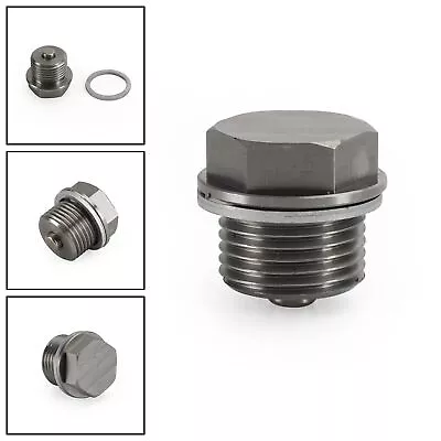 M18X1.5MM Stainless Steel Car Oil Drain Plug With Neodymium Magnet Universal Fit • $12.87