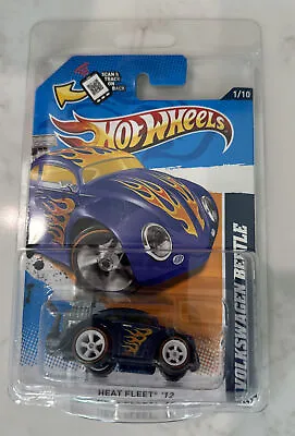 2011 Hot Wheels Super Treasure Hunt Volkswagen Beetle Bug W/Protector NR • $25