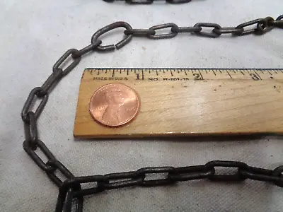 Vintage Hardware Linc Chain Small 108  1959 Well Work For Craft Hobby Brass ? • $34