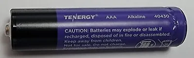 Batteries Tenergy AAA 1.5v Purple Color Lot • $5