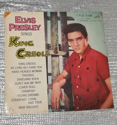 Elvis Presley King Creole Japan Victor LP LS-5086 Japanese Pressing 1960 • $418