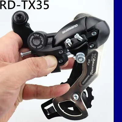 NEW Shimano Tourney RD-TX35 7s 8s Speed MTB Bicycle Rear Derailleur Bike Part • $18.99