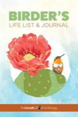 Birder's Life List And Journal Paperback Cornell Lab Of Ornitholo • $6.20