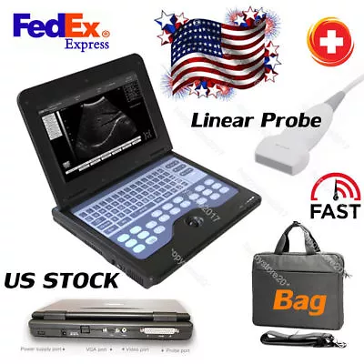 Linear Probe Portable Ultrasound Scanner Laptop Machine 10.1 CMS600P2 USBVideo • $1349