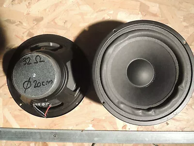 Set X 2 Speaker 60 W HP Sono Ibiza Speaker 8   7 7/8in Amp Project 32Ohms • $25.02