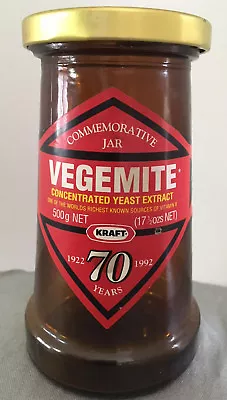 Collectable Kraft Vegemite Jar Vintage 1992 • $30