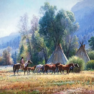  Back From The River  Martin Grelle Limited Edition Fine Art Giclee Canvas • $1500