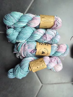 Set Of 4 Madelinetosh DK Wool + Cotton 50/50 SW Merino/Pima Cotton W. Tx Sun • $90