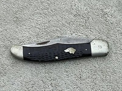 Vintage Ka-bar Dog Head Folding Single Blade Pocket Knife • $115