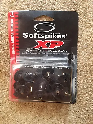 Softspikes -Vintage XP Small Metal Thread Golf Shoe Spikes Open Pk 22 Spikes  • $6.99