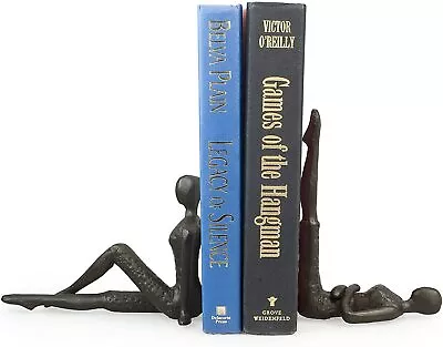 Danya B Ladies Stretching Metal Bookend Set - ZI11217 • $16.40