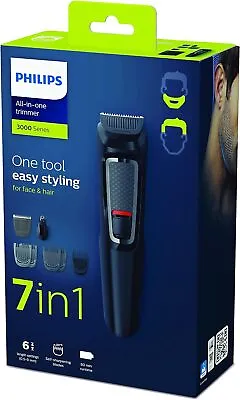 Philips 7-in-1 All-In-One Trimmer Series 3000 Grooming Kit For Beard & Hair... • $61.71