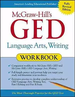 McGraw-Hill's GED Language - Paperback By Frechette Ellen Collins - Good O • $6.08