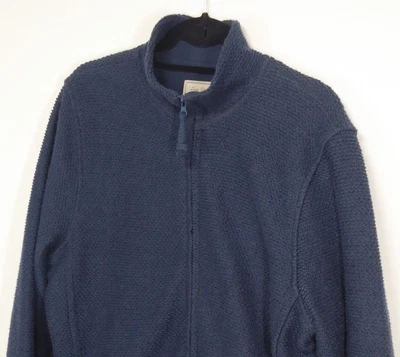 £24.99 • Buy Women's Weird Fish Full Zip Macaroni Waffle Full Zip Top Navy Size 18 VGC!