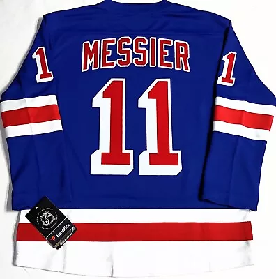 Nwt-youth-s/m Mark Messier Ny Rangers Home Fanatics Breakaway Nhl Hockey Jersey • $129.99