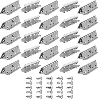 Metal Chair Webbings Clips (25-Pack); Replacement Upholstery Furniture Clamps • £14.45