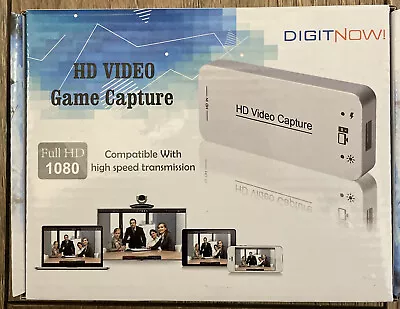 DIGITNOW! USB 3.0 HDMI Game Capture Card Full HD 1080p 60FPS Video BNIB • £9.99