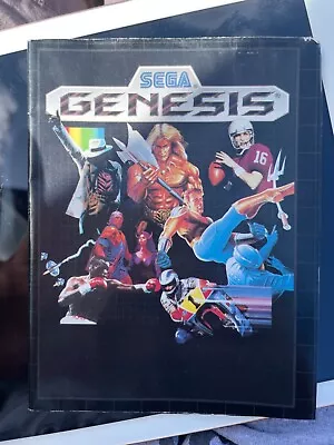 Vintage 1990s Sega Genesis Poster Video Game Insert Players Manual Magazine New • $7.99