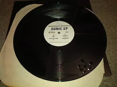 SONIC EP - 12” Vinyl RECORD - UNDERGROUND RESISTANCE 1990 • £29.99