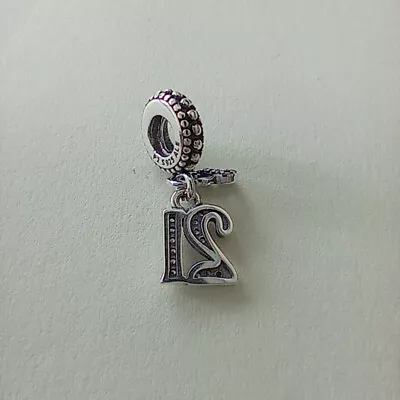 PANDORA CHARM 925 ALE ANNIVERSARY CELEBRATION BIRTHDAY 21st • £23