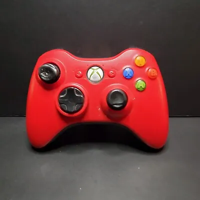 Microsoft XBOX 360 Resident Evil Limited Edition Wireless Red Controller • $18.40