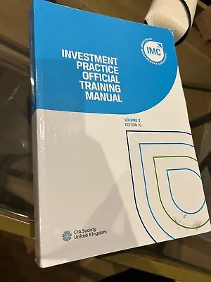 Investment Management Certificate  Unit/Level 2 Study Book • £34.99