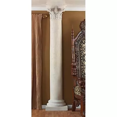 $910.86 • Buy Design Toscano The Corinthian Architectural Half Column Wall Sculpture